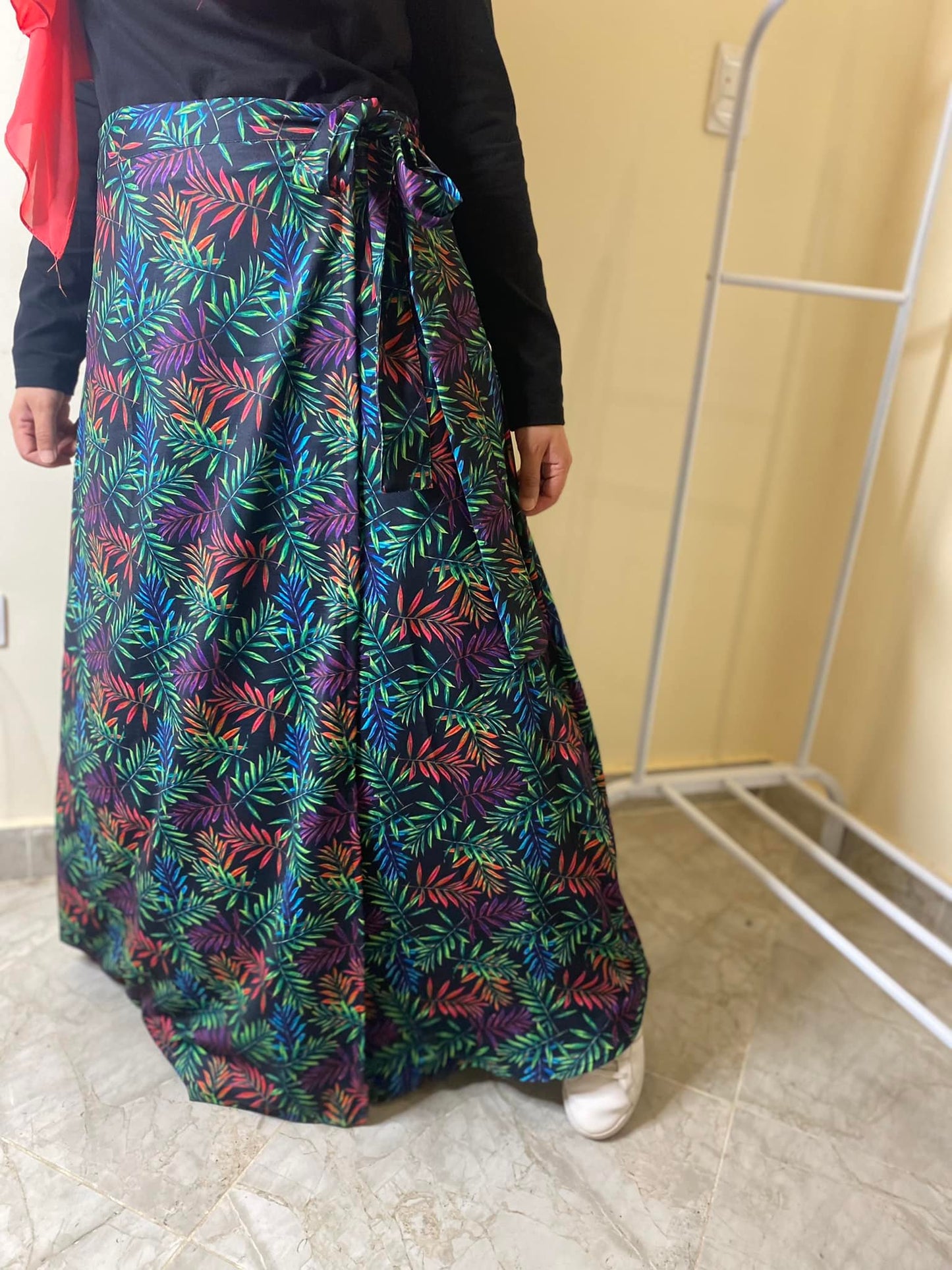 Floral Envelope Skirt