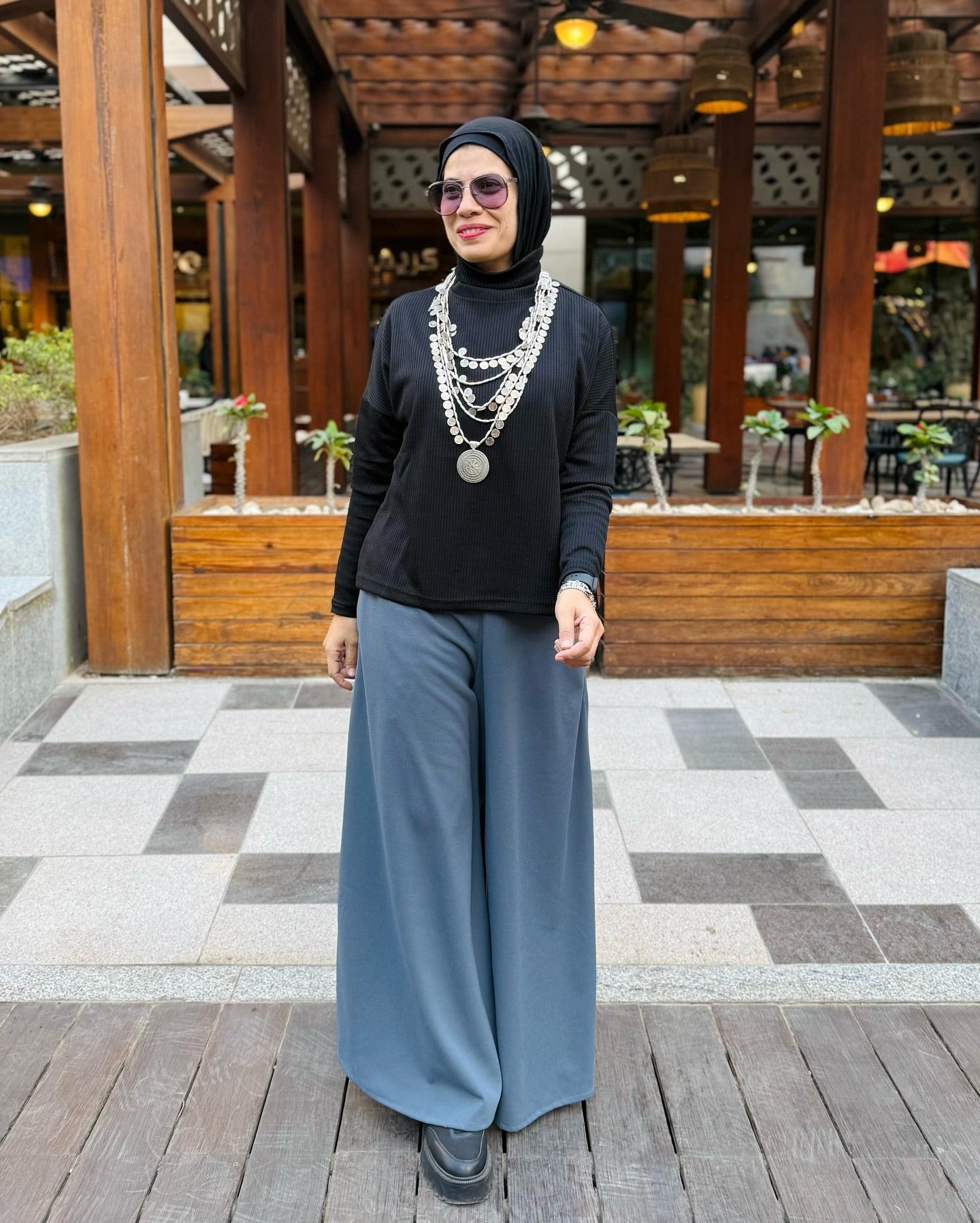 Double Wide Leg Pants