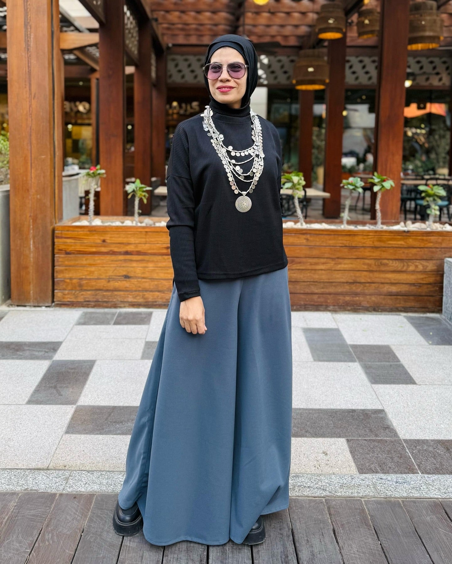 Double Wide Leg Pants