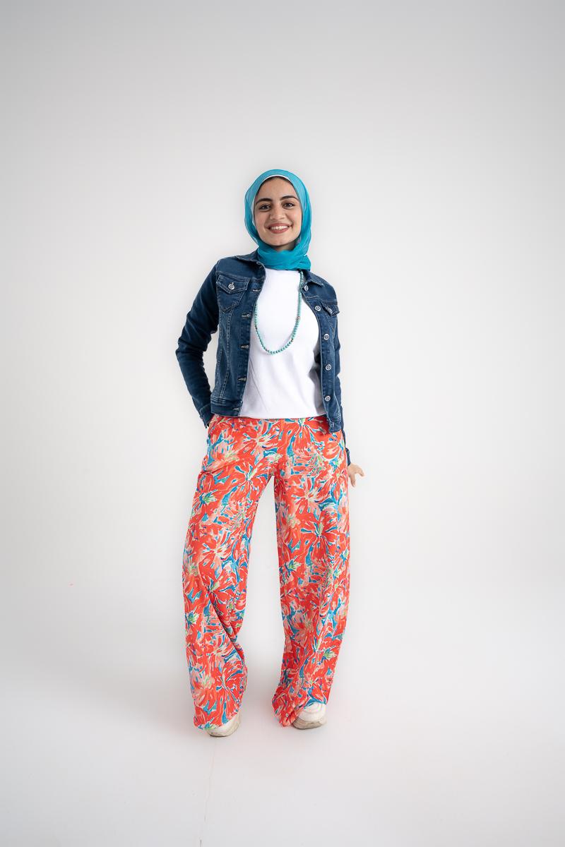 Printed Pants