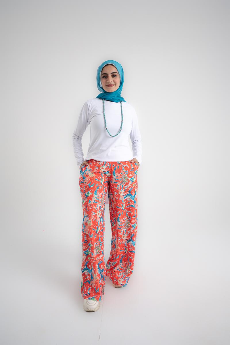 Printed Pants