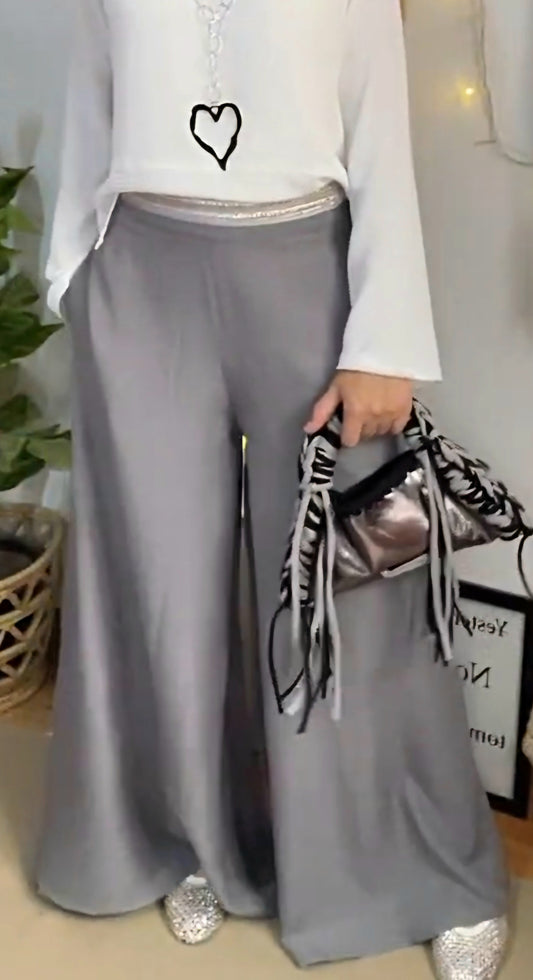 Double wide leg pants s25