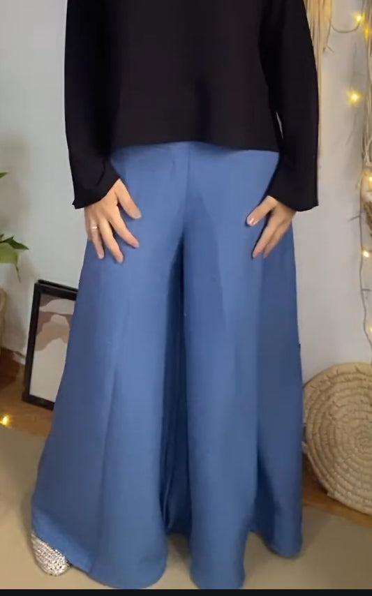 Double wide leg pants s25