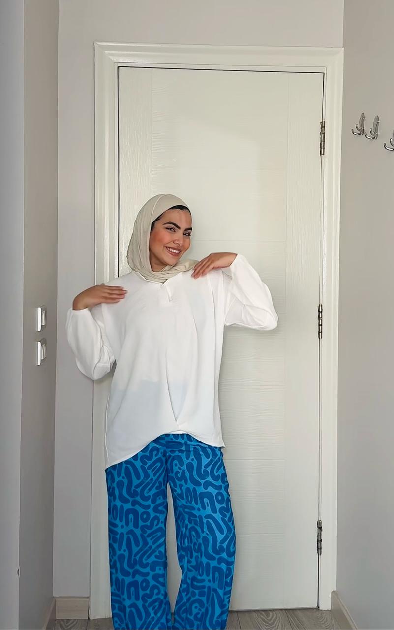 بنطلون منقوش PANT ( OUTLET)