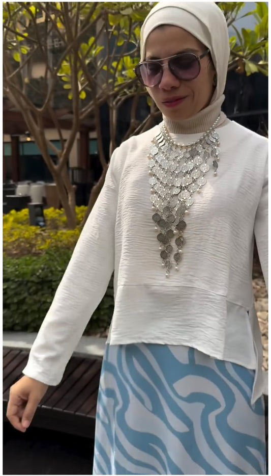 Blouse بلوزه بقصه