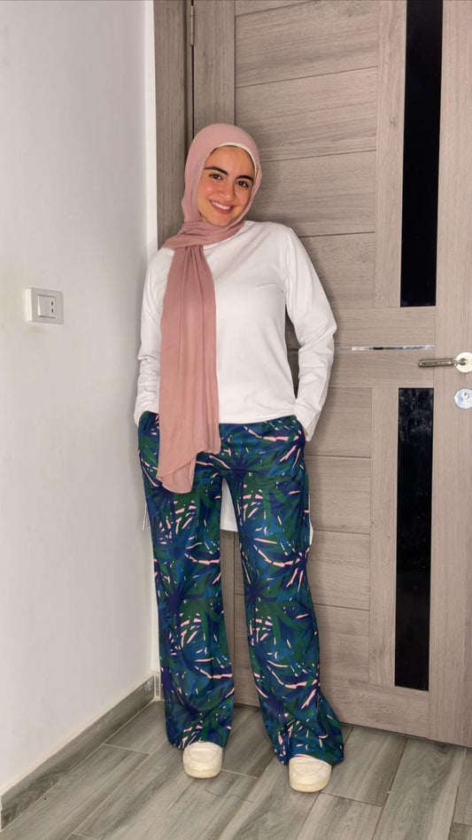 Printed Pants