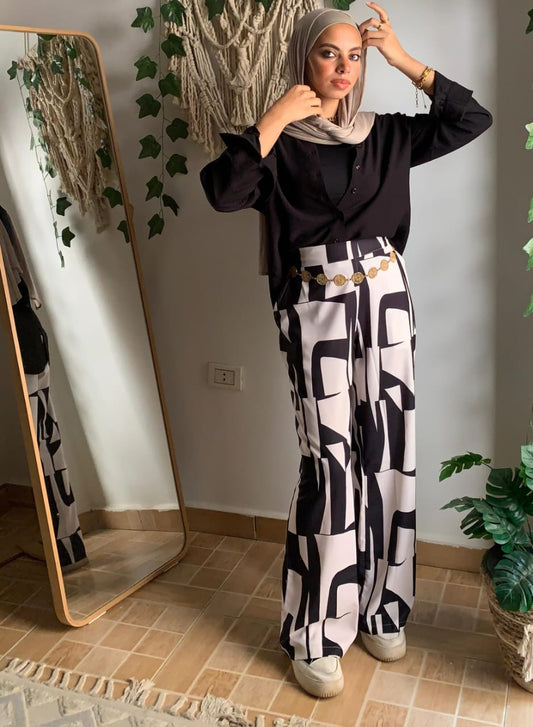 Floral Printed Pants