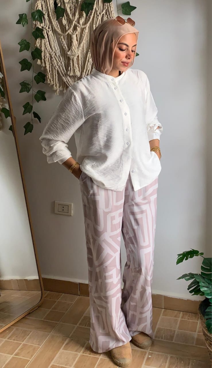 Floral Printed Pants