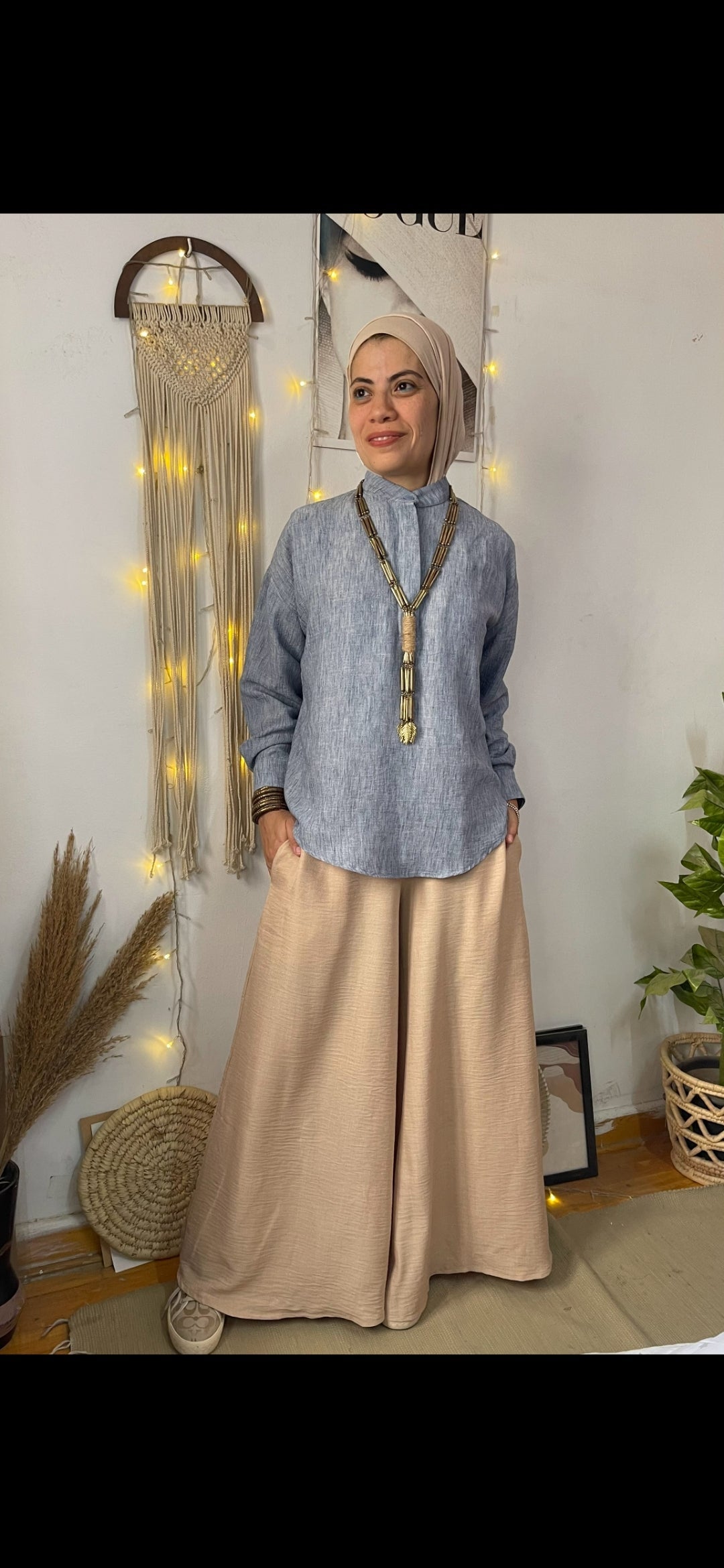 Linen blouse