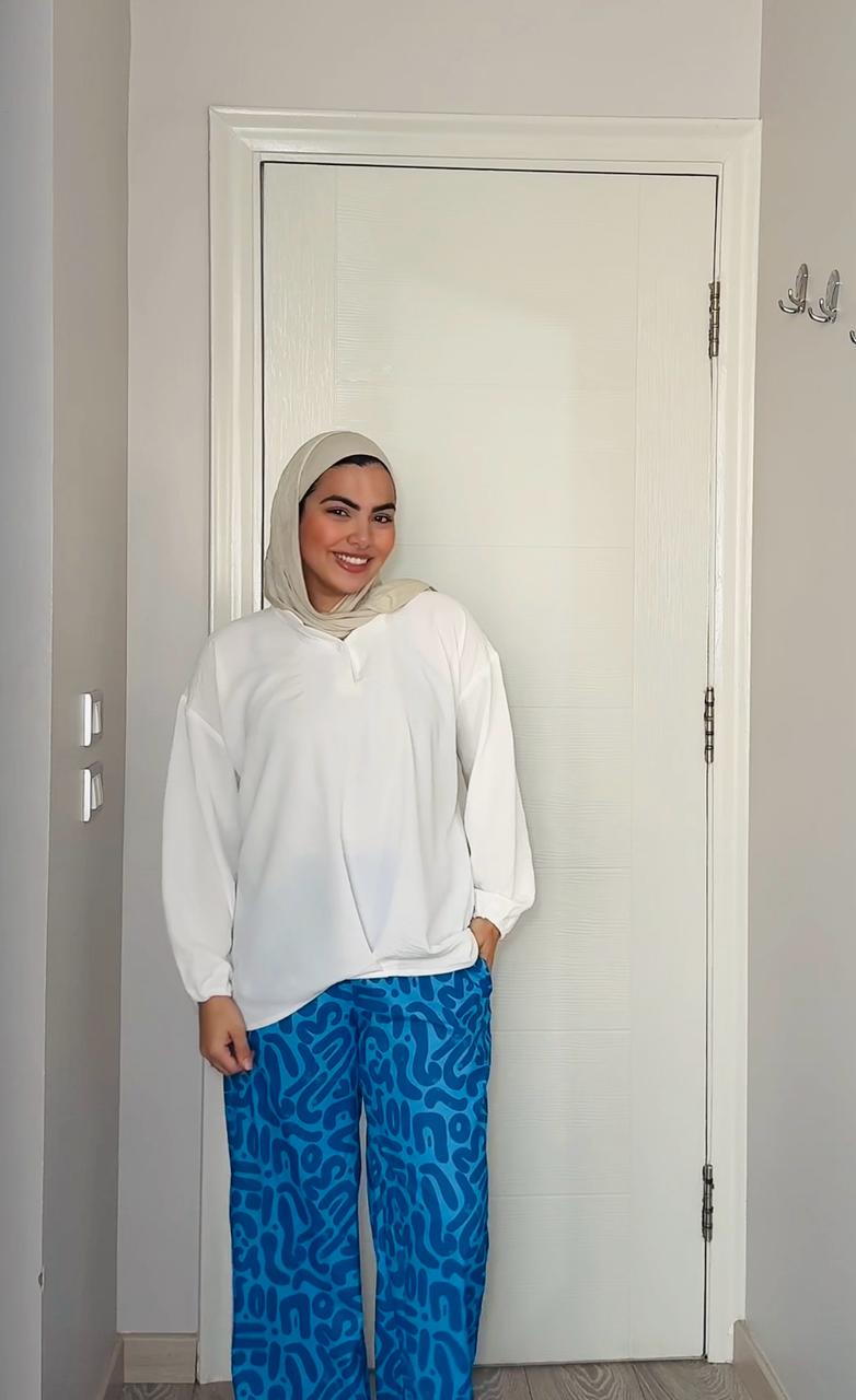 Printed Pants
