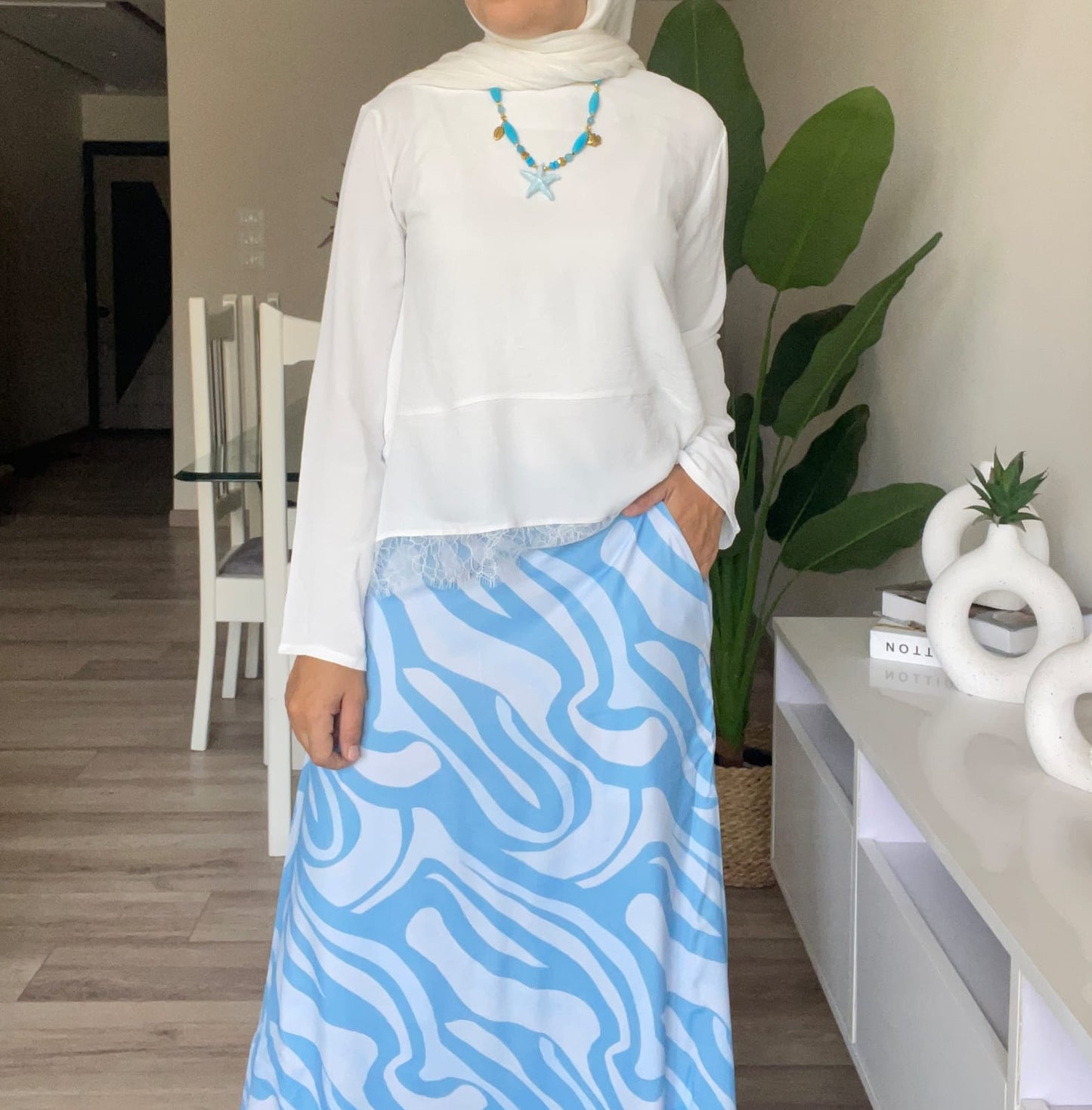 Printed skirt