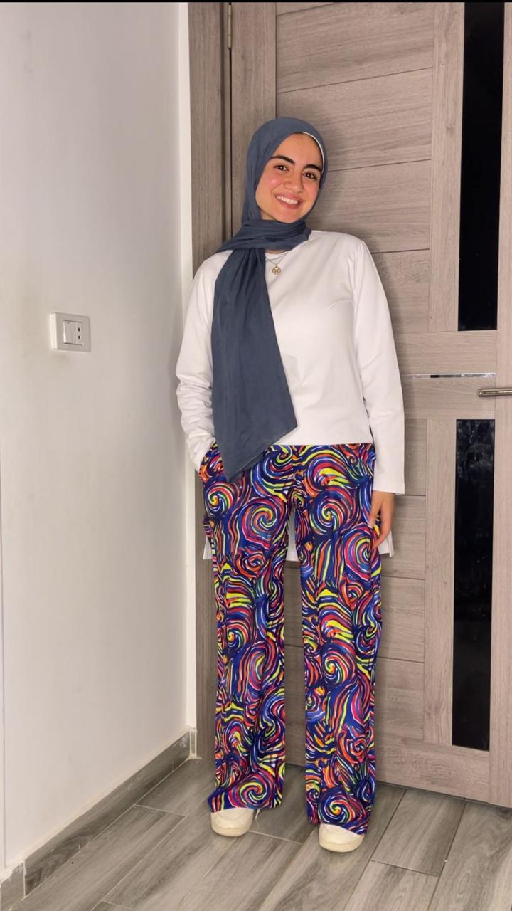 Printed Pants