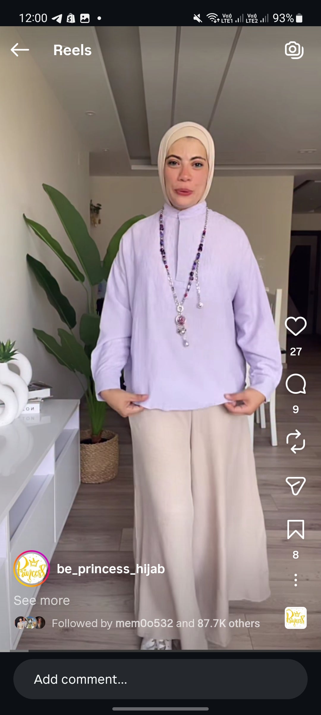 Linen blouse