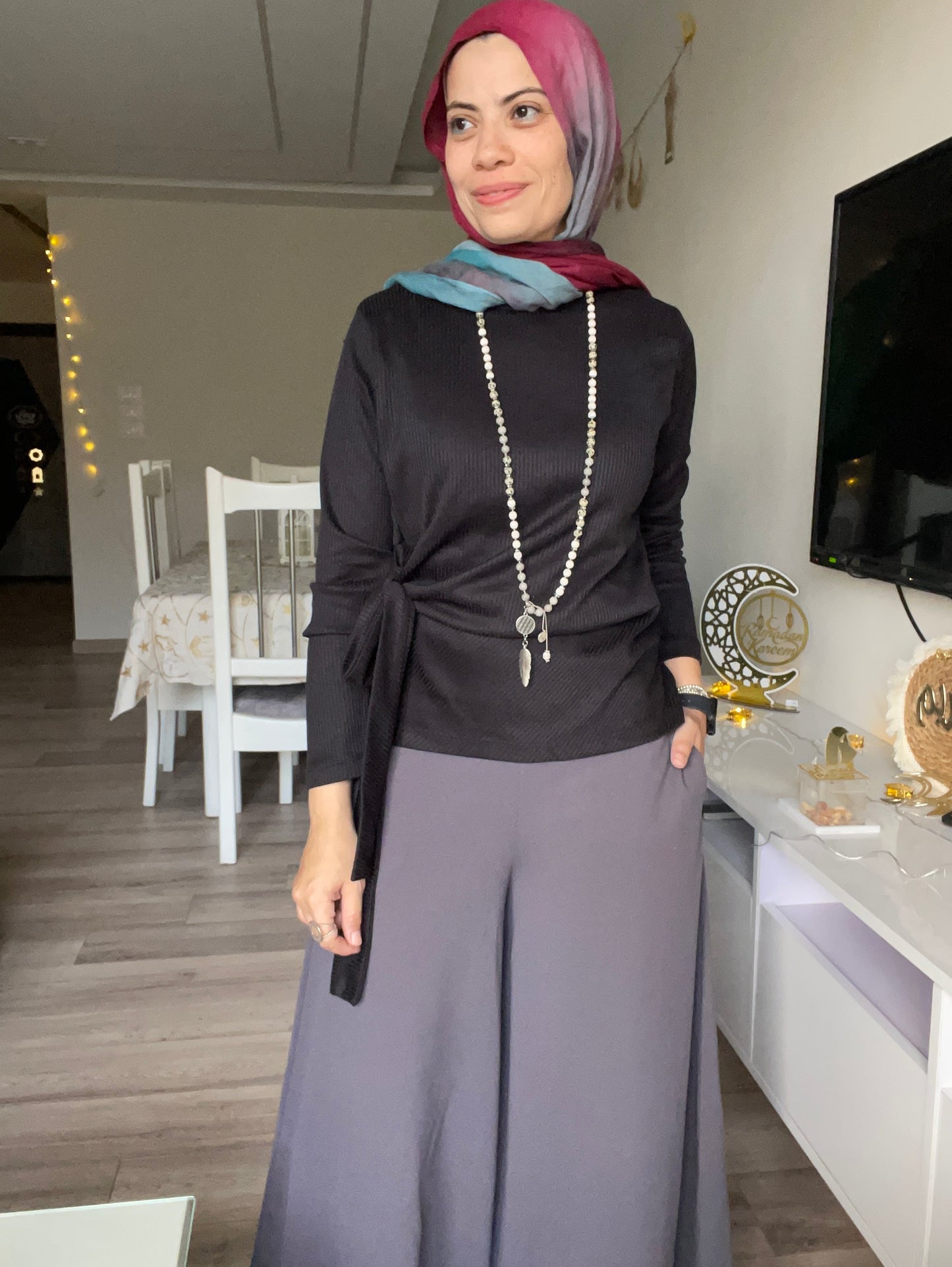 بيزك مضلع بفيونكه خريفي