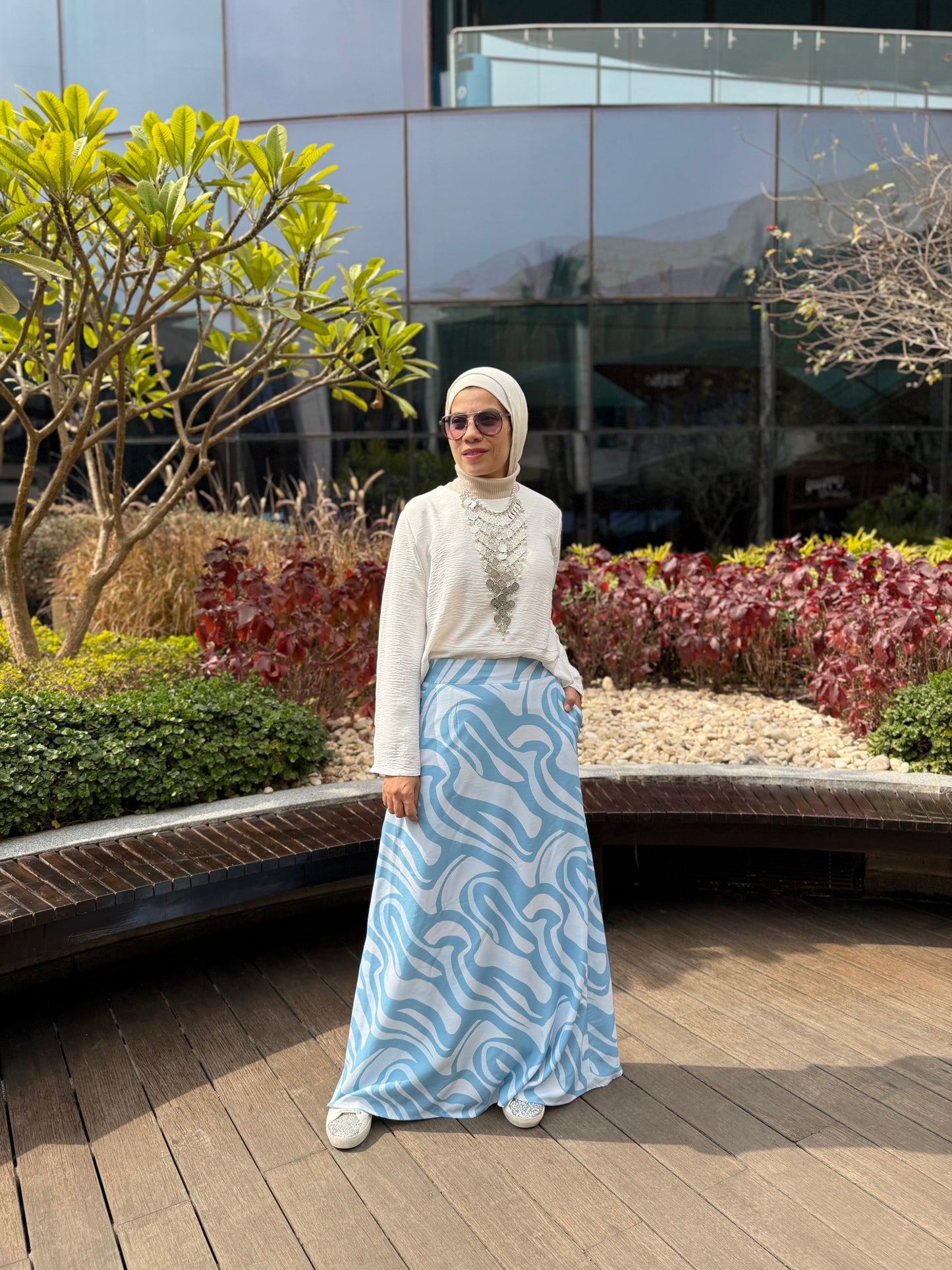 Printed skirt