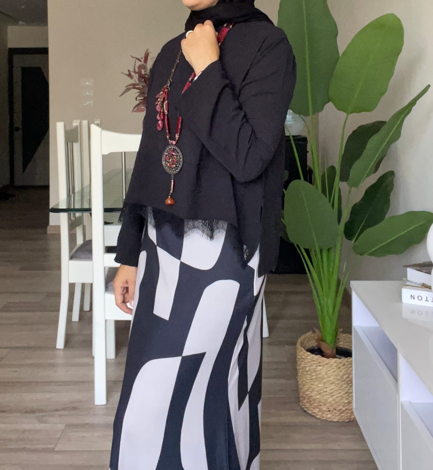 Printed skirt