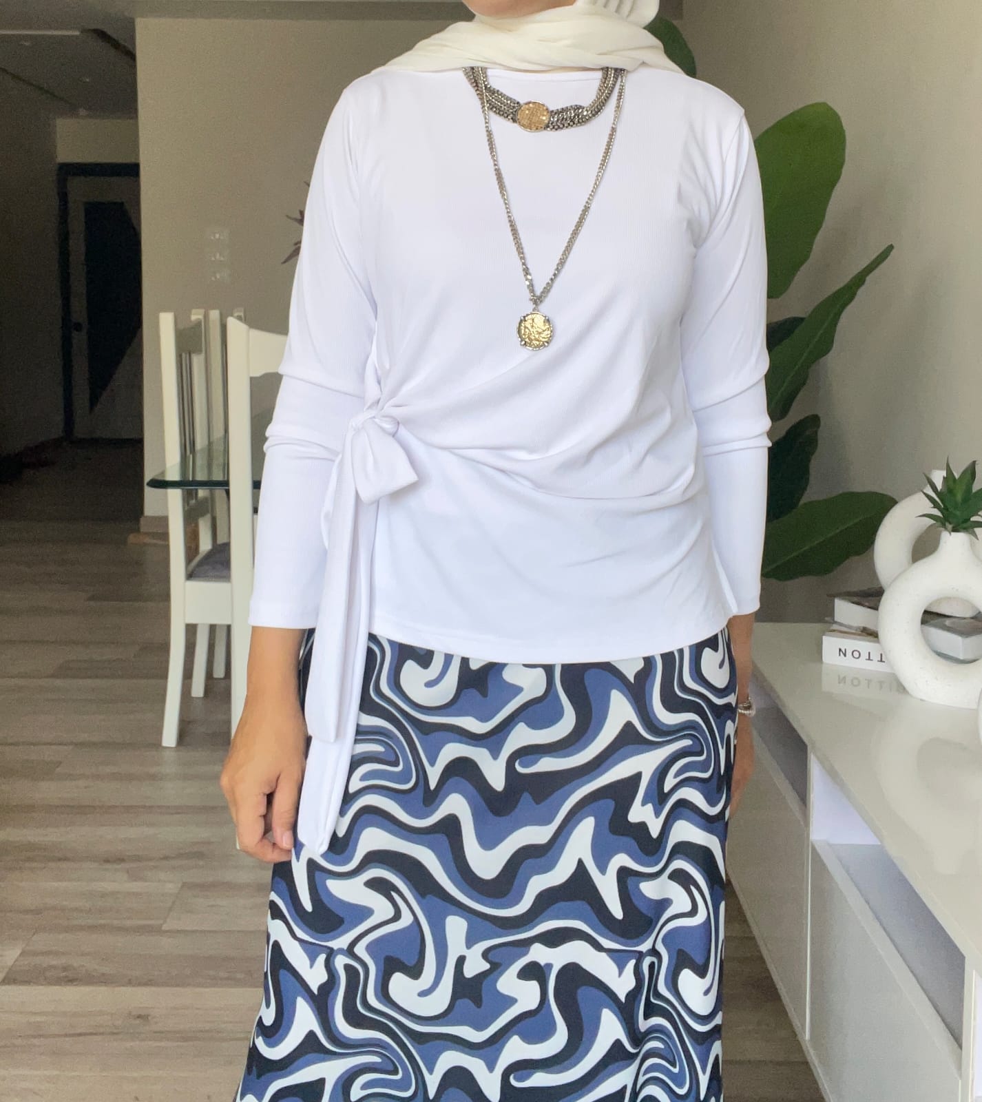 Printed skirt