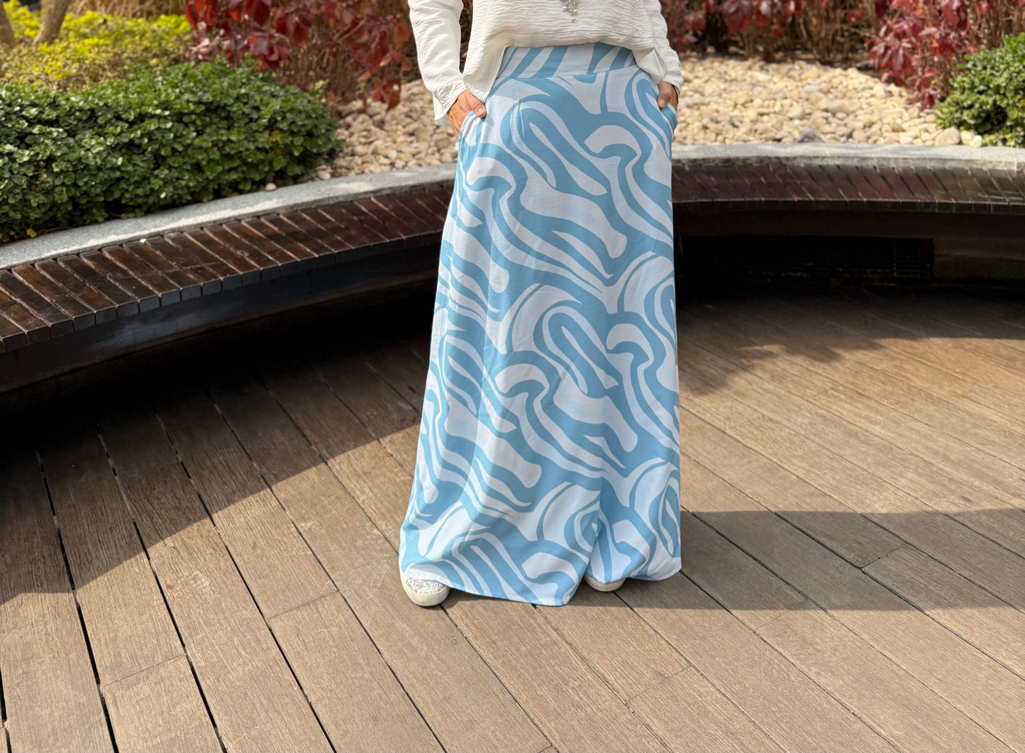 Printed skirt