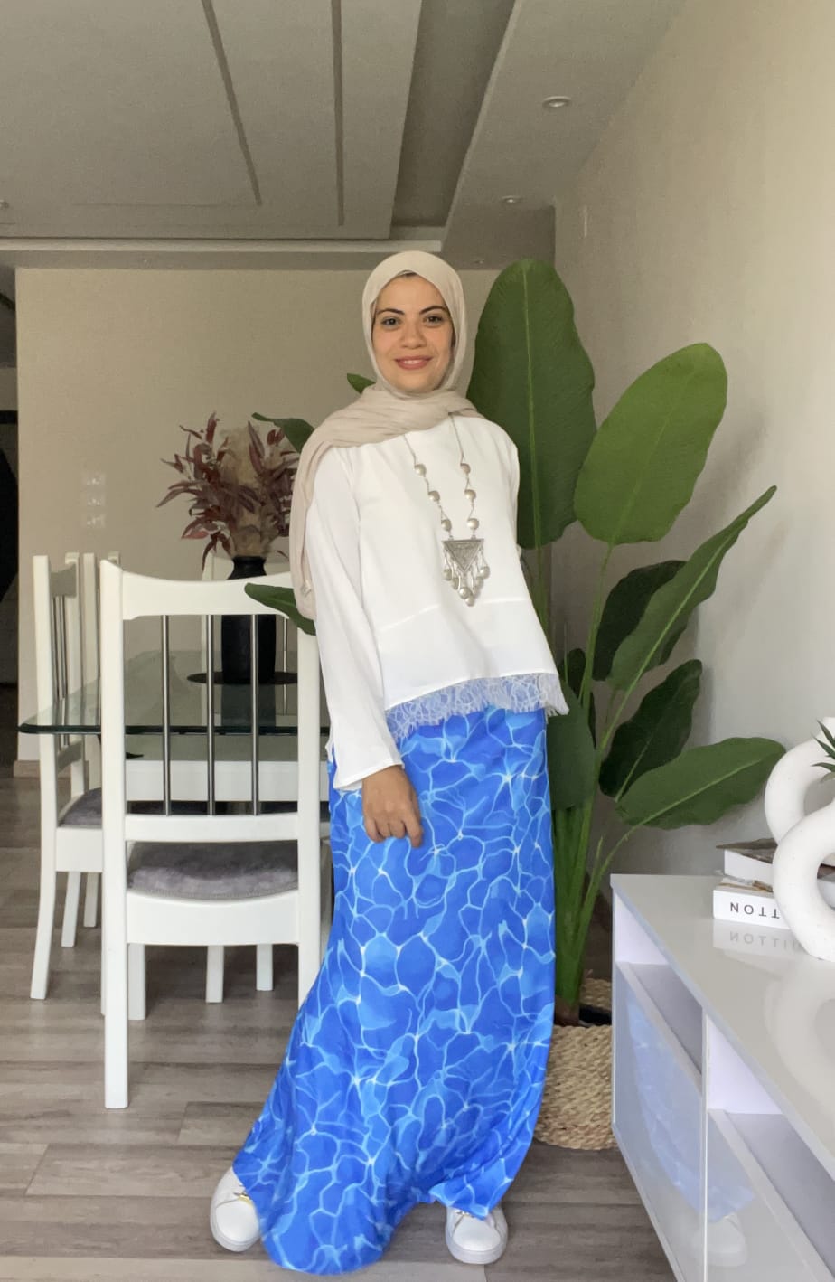 Printed skirt